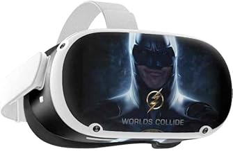 Skinit Decal Gaming Skin Compatible with Oculus Quest 2 - Officially Licensed Warner Bros The Flash Movie: Batman Poster Design