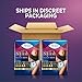 TENA Stylish Black Incontinence Cotton Underwear for Women, Maximum Absorbency, XLarge, 28 ct (2 Packs of 14)