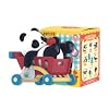 52TOYS Panda Roll Panda Roll Playful Journal 1PC Blind Box, Collectible Toy Kawaii Creative Gift Room Decor Desktop Decoration 3.15 Inch, Gift for Birthday Party