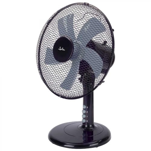 Jata JVVM3124 - Ventilador de Mesa portátil con 3 velocidades, oscilante, cabezal inclinable. Altura: 53 cm. Silencioso. Bajo consumo. 1591 m3/h