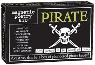 Magnetic Poetry Kit: Pirate , 4.75" X 3" X 1.25"
