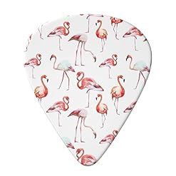 Paint Flamingo Lot de 6 médiators pour guitare acoustique, guitare électrique, basse, ukulélé – fins, moyens et épais. - Les Beatles, Paul McCartney, John Lennon, RIngo Starr, George Harrison Paint Flamingo Lot de 6 médiators pour guitare acoustique, guitare électrique, basse, ukulélé – fins, moyens et épais. – Image 3