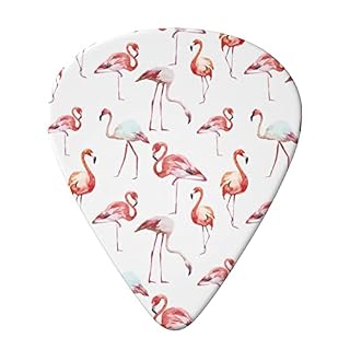 Paint Flamingo Lot de 6 médiators pour guitare acoustique, guitare électrique, basse, ukulélé – fins, moyens et épais. - Les Beatles, Paul McCartney, John Lennon, RIngo Starr, George Harrison Paint Flamingo Lot de 6 médiators pour guitare acoustique, guitare électrique, basse, ukulélé – fins, moyens et épais. – Image 3