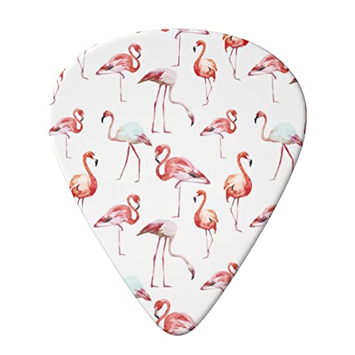 Paint Flamingo Lot de 6 médiators pour guitare acoustique, guitare électrique, basse, ukulélé – fins, moyens et épais. - Les Beatles, Paul McCartney, John Lennon, RIngo Starr, George Harrison Paint Flamingo Lot de 6 médiators pour guitare acoustique, guitare électrique, basse, ukulélé – fins, moyens et épais. – Image 4