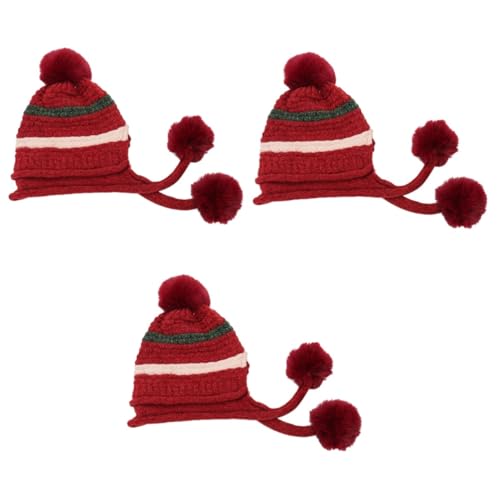 Bonnet laine tricoté de qualité supérieure GALPADA chapeau pompon élégant