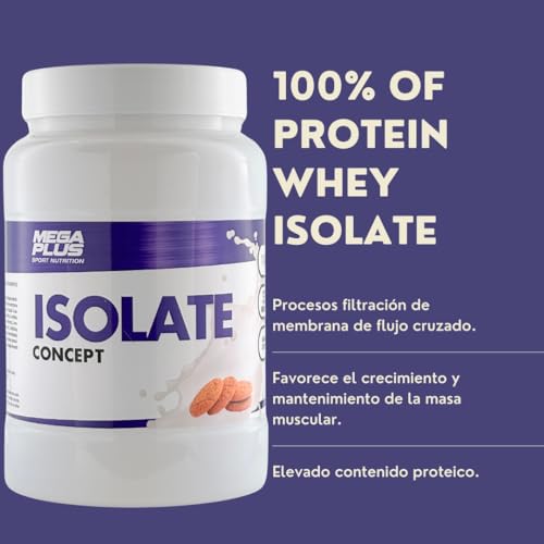 Proteina-Protein-isolate-concept-100-Mega-Plus-Proteina-en-Polvo-para-Batidos-Proteinas-para-Masa-Muscular-Sin-Gluten-Sin-Aspartamo-Sin-Azucar-Proteinas-1kg-Cookie-1-kg