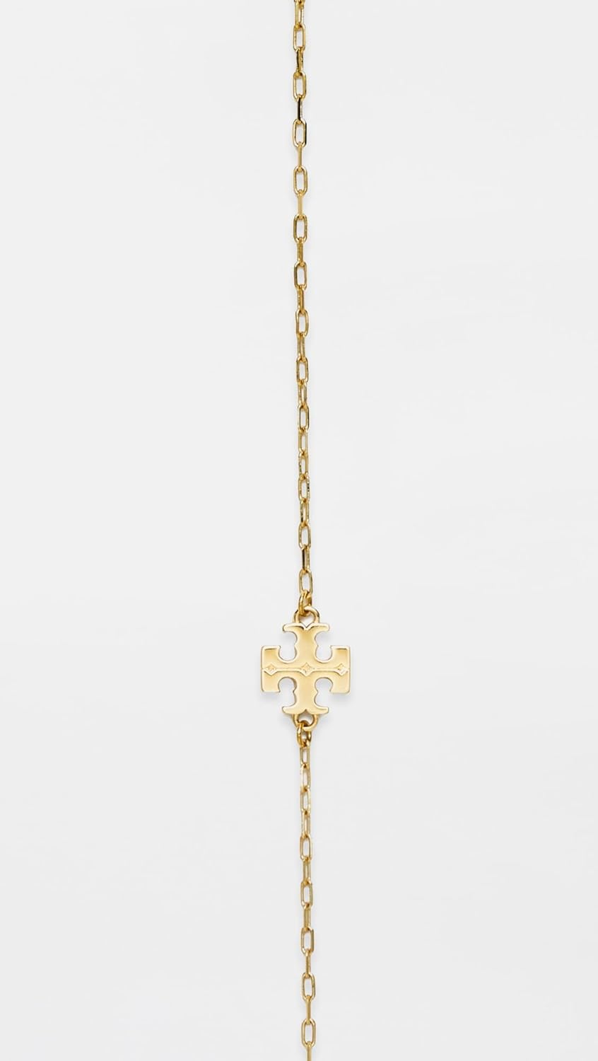 Tory Burch Women's Long Forget Me Not Necklace