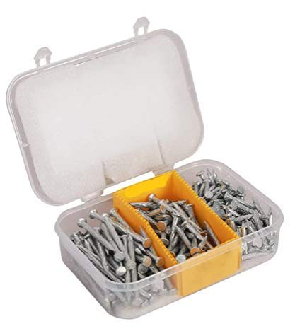 BITCORP Concrete Wire Nails 3 Sizes Pack of 200(Metal)(Silver) (B08CSJ753Q) Amazon Price History, Amazon Price Tracker