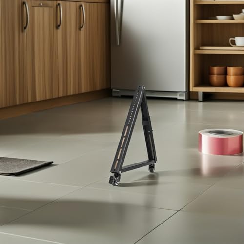 Support TV sur pied mobile robuste pour éviter de percer le mur : chariot stable iplusmile - 4