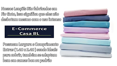 Lençol Solteiro Sem Elástico Para Cobrir Virol Premium (Rosa Floral)