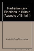 Parliamentary Elections (Aspects of Britain) 0117016470 Book Cover