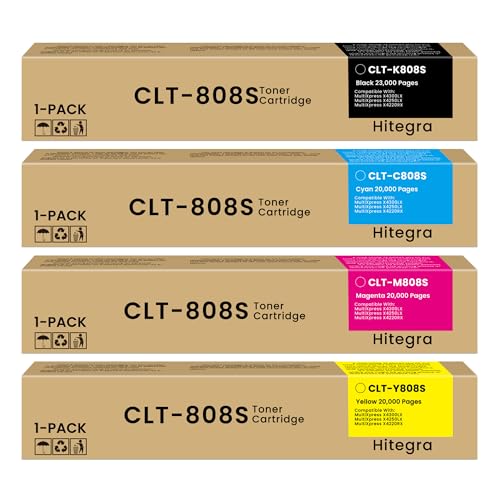Cartouche toner CLT-Y808S CLT-M808S sans traces pour resoudre les defauts d'impression X4300LX