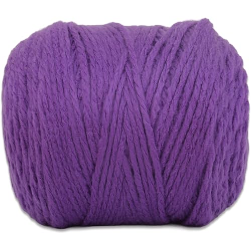 Image of ThreadArt Chunky Yarn Big Cake, 300g (316 Yards - Purple 11 | Super Bulky #6 for Hand Knitting & Crocheting - 100% Soft Acrylic for Blanket Yarn
