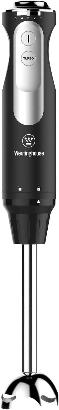 Westinghouse - Batidora de Mano, Acero Inoxidable, Accesorios de Cocina