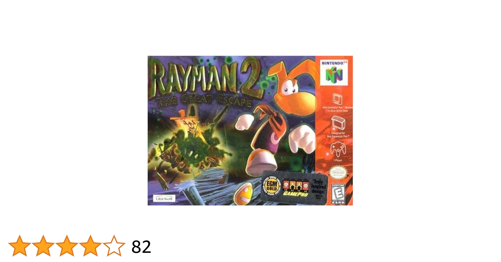 【新品未開封】北米N64版 Rayman 2 The Great Escape Rayman 2: The Great Escape: Buy Online at Best Price in UAE
