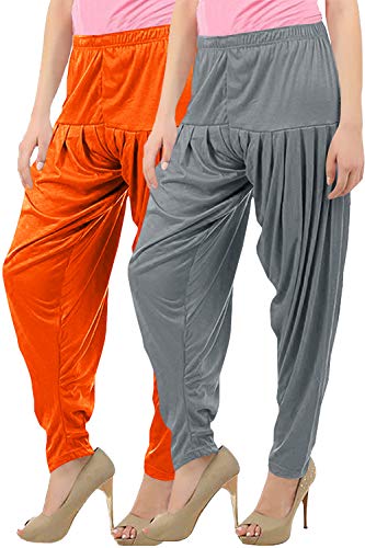 Image of Buy That Trendz Patiala Salwar for Women Relaxed Fit Viscose Patiyala Salwar Harem Bottom Pants