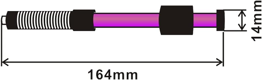 YUSHI Portable Leeb Hardness Tester Impact Devices Collection for LM100, LM500 (D+15)