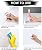 CHIMUYU Grout Pen 12 Pack Water Based Tile Marker Repair Pens Professional for Bathroom, Kitchen, Parlor, Bedroom, Balcony Wall and Floor Color Restore (White)