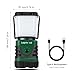 Lighting EVER 1000LM LED Camping Lantern Rechargeable, 4400mAh Power Bank, Camping Essential with 4 Light Modes, IP44 Waterproof Lantern Flashlight for Hurricane Emergency, Hiking, USB Cable Included