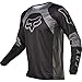 Fox Racing Herren 180 Lux Motocross Trikot Jersey, schwarz/schwarz, Large