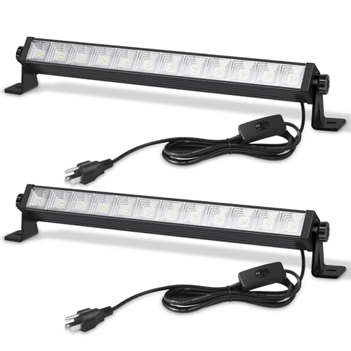 2 Pack 24W LED Shop Lights – 5400 lm 6000