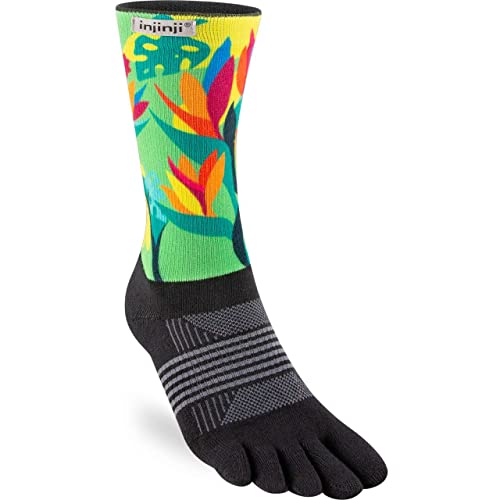 Chaussettes Injinji Femmes Trail pour éviter les ampoules aux pieds WALLFLOWER XS/S