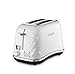 DeLonghi CTJ 2103.W Tostador sin mecanismo auto pop-up, 900 W, 50-60 Hz, 2 rebanadas, plástico, blanco