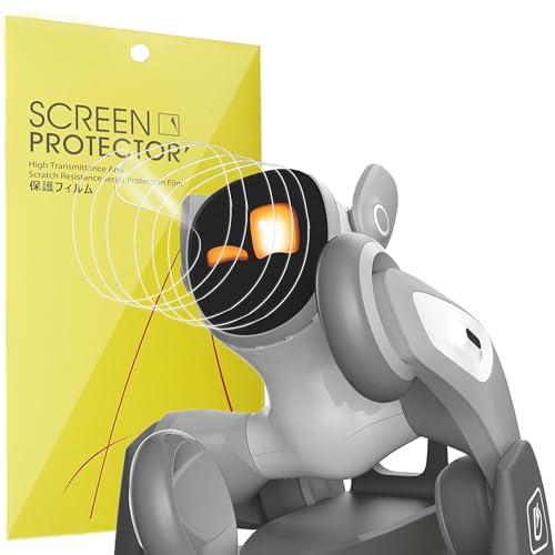 Blueshaweu Compatible for Loona Smart Robot Screen Protector, [6 Pack] Full Coverage TPU Clear Film Compatible for Loona Smart Robot (6 Pack)