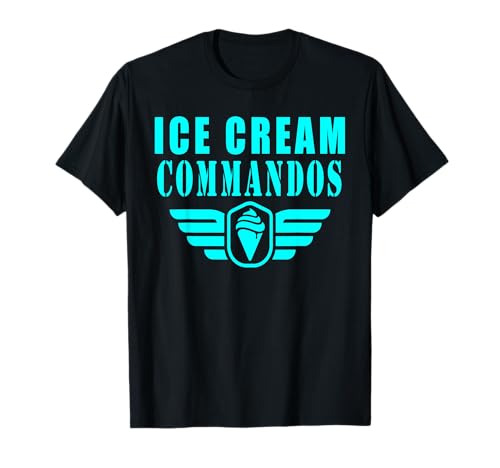 Ice Cream Commandos helado Camiseta