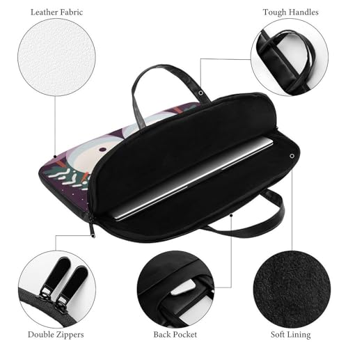 Bolso para portátil impermeable de 17 pulgadas Snowman in The Snow miniatura 4