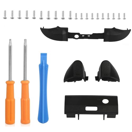 Juego de Botones de Parachoques de Repuesto LB RB LT RT para Xbox Series X y Xbox Series S Controller Gamepad con Piezas de Reparación de Destornillador Botones lb rb Mando xbox series s