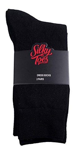 Silky Toes Modal Women’s Dress Crew Socks, Super Soft Socks- Multi Pack3