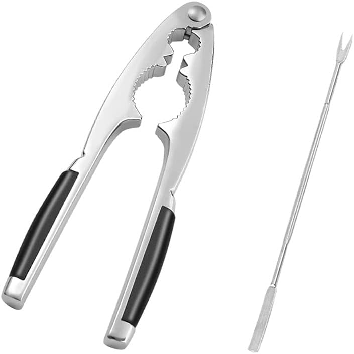 Sheller Nut Clamp Walnut Clamp Pistachio Clamp Household Open Core Pliers Multi-function Clamp with Walnut Needle Nutcrackers/Walnut Cracker (Color : B) (B)