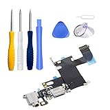 Conector Dock - Puerto de carga USB con cable Flex, Micrófono, Conector Audio Jack y Antena y destornilladores.