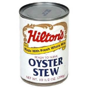 Hilton's Oyster Stew 10 Oz. Can