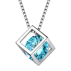Birthstone-NecklaceEarring-925-Sterling-Silver-Women-Cross3D-CubeCresent-Moon-Birth-Stone-Jewelry-Mens-Birthday-Gift-Anniversary-Present - DumpADate.com