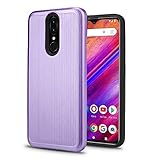Golden Sheeps Slim Case Compatible with BLU G9 – 6.3” HD Infinity Display Smartphone Shockproof Absorption Anti Scratch Rugged High Impact Hybrid Protector Case (Purple)