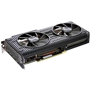 Palit RTX 3060 Ti Dual 8G GDDR6 Ray-Tracing Graphics Card, 4864 Core, 1410 MHz GPU, 1665 MHz Boost, 3 x DisplayPort, HDMI, LHR Card