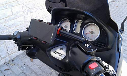 Staffa fissaggio per smartphone/GPS compatibile con Yamaha T-Max 500 2001-2007