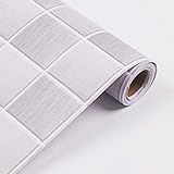 Bordüre Selbstklebende Tapete 3D Mosaik Abnehmbare Wasserdichte Ölbeständige PVC Renovierung Fliesen Wandaufkleber 100 * 60 cm (LDZ135)