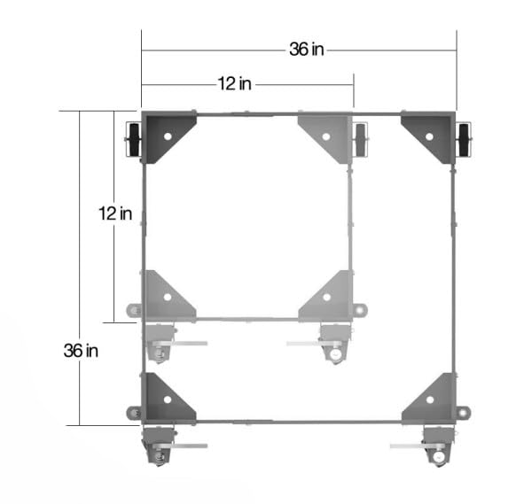 Steelman Rolling Base - Heavy Duty Workshop Support -5