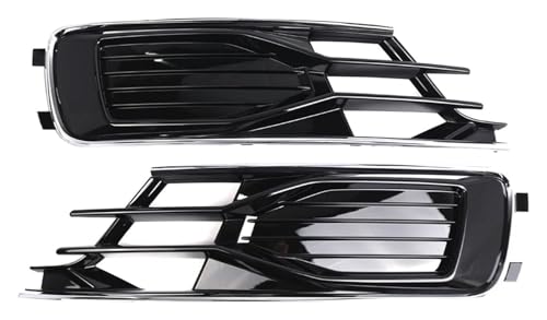 Rejilla parachoques delantero para A6 C7 2014-2018: cubiertas faros antiniebla izquierdo y derecho