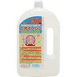 フローラ(Flora) 植物性消臭液 ニオイノンノ 1L 原液 瞬間消臭 100倍希釈 無香料 100%植物由来成分 ペット用 犬 猫 キッチン用 トイレ用 老人臭 アンモニア臭