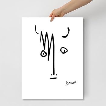 【24時間以内発送可！】ピカソ・OLUNDA・アート額装画　(動物画5体) 24時間以内発送可！】ピカソ・OLUNDA・アート額装画 (動物画5体