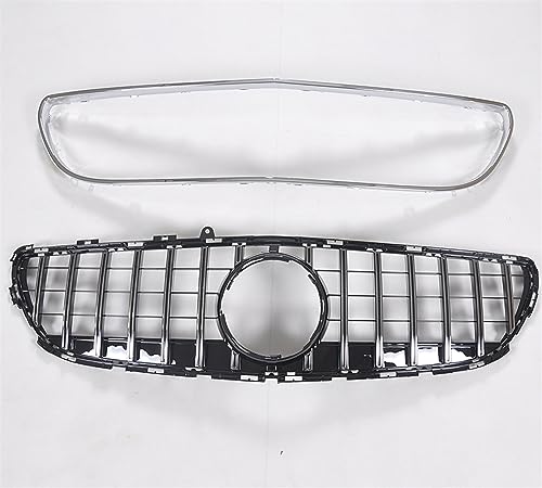 Calandre avant pour Mercedes Benz W218 GTR argent