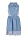 U.S. Polo Assn. Girls' Denim and Lace Sundress