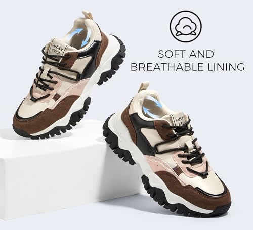 LUCKY-STEP-Womens-Chunky-Sneakers-Fashion-Platform-Retro-Tennis-Casual-Classic-Cute-Dad-Anti-Slip-Stylish-Walking-Sport-Shoes