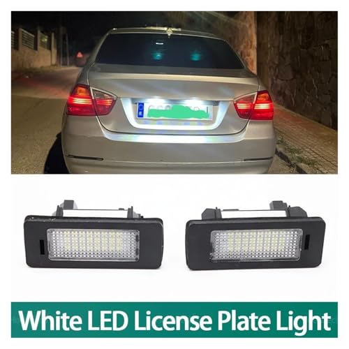 Iluminación de matrícula para BMW soluciona error fundido luces traseras LED E82 E91 E70 5