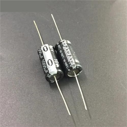 Condensateur axial aluminium 16V 1000uF pour remplacer les composants usés de TV