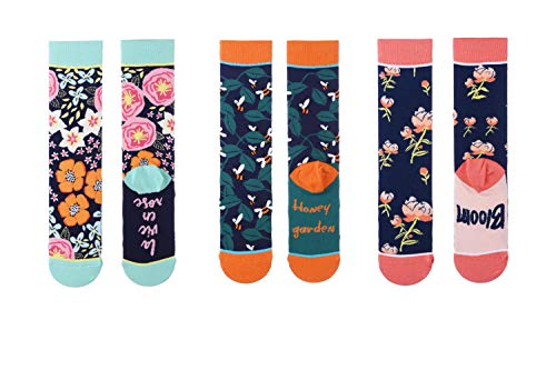 WZDSNDQDY Chaussettes pour Hommes en Coton avec Tube Chaussettes de Basket de Rue 3 Paires Chaussettes Respirantes et Portables à Motif de Fleurs Cover